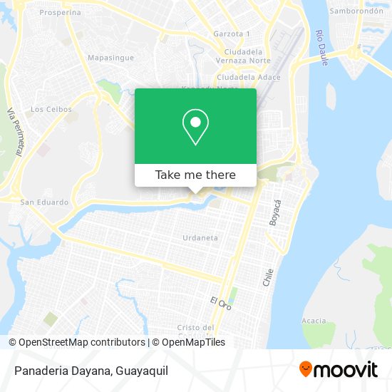 Panaderia Dayana map