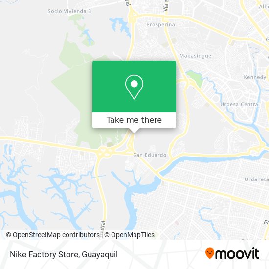 How to get to Nike Factory Store in Guayaquil Bus?