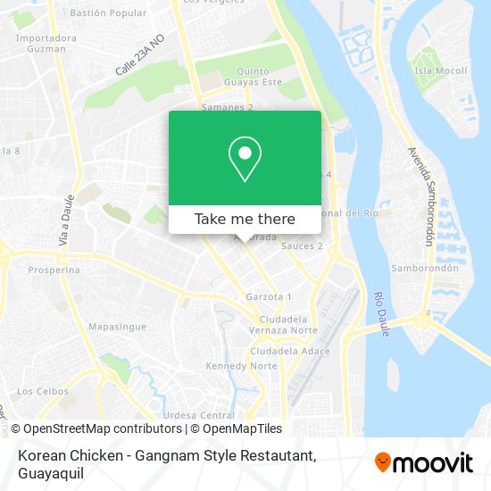 Korean Chicken - Gangnam Style Restautant map