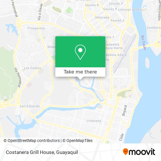Costanera Grill House map