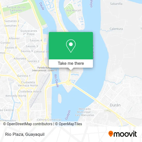 Rio Plaza map