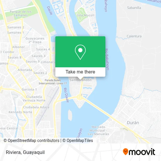Riviera map