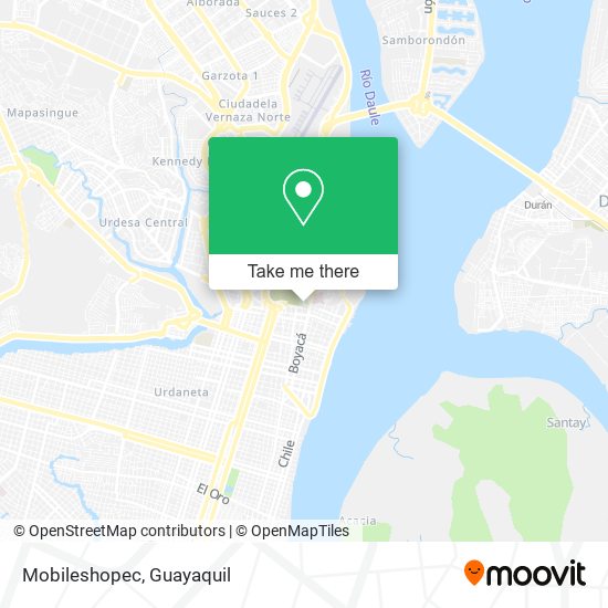 Mapa de Mobileshopec