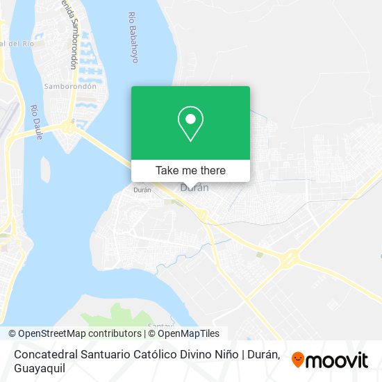Concatedral Santuario Católico Divino Niño | Durán map