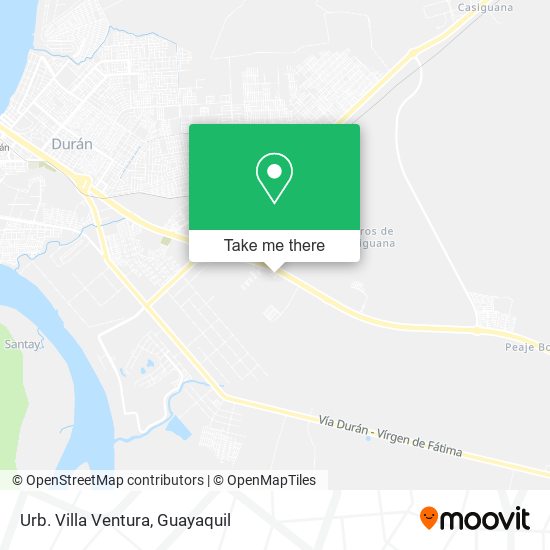 Mapa de Urb. Villa Ventura