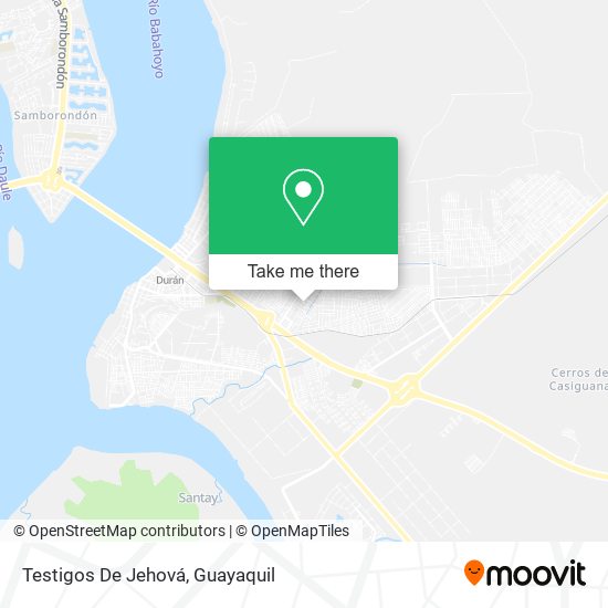 Testigos De Jehová map