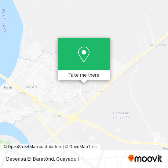 Desensa El Baratónd map