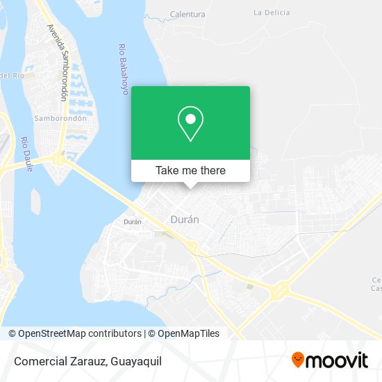 Mapa de Comercial Zarauz