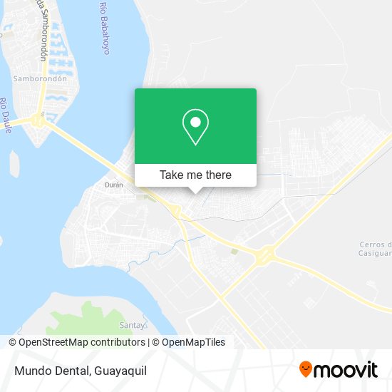 Mundo Dental map