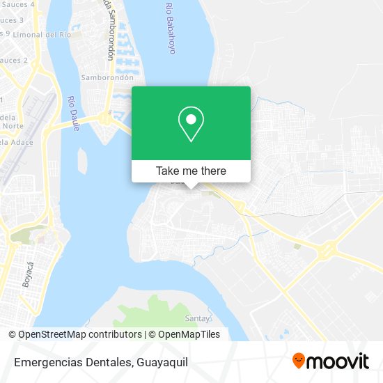 Mapa de Emergencias Dentales