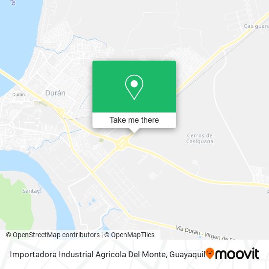 Importadora Industrial Agricola Del Monte map