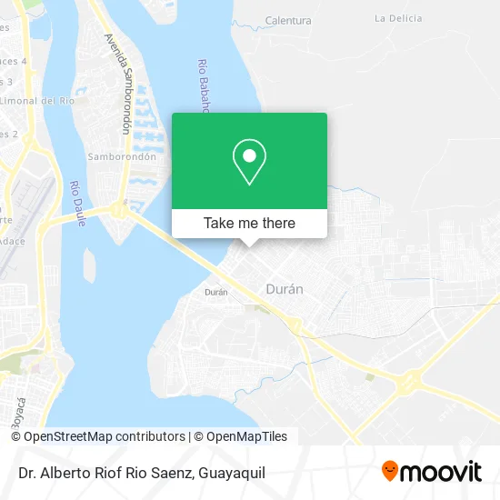 Dr. Alberto Riof Rio Saenz map