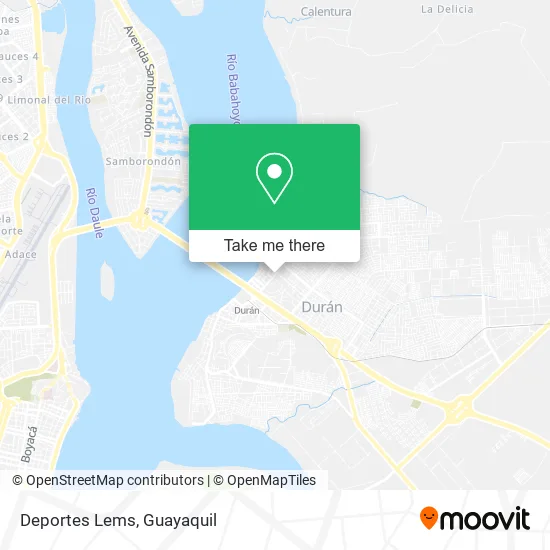 Deportes Lems map