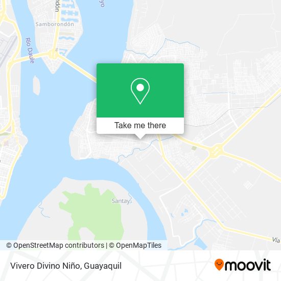 Vivero Divino Niño map