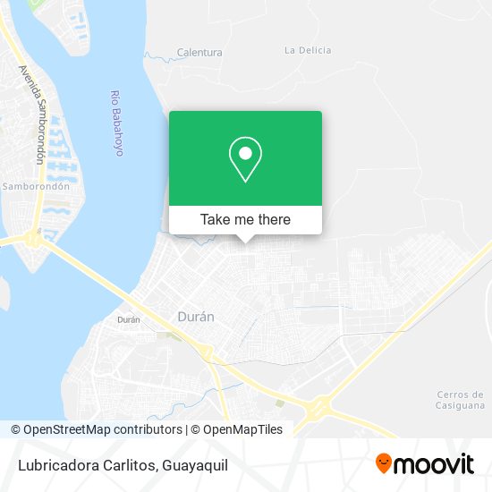 Lubricadora Carlitos map