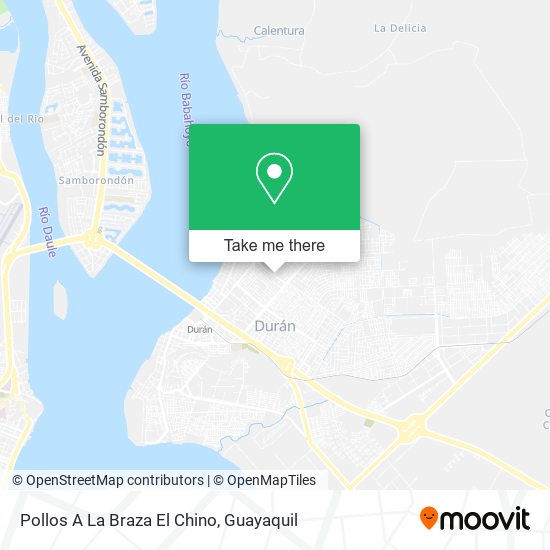 Pollos A La Braza El Chino map