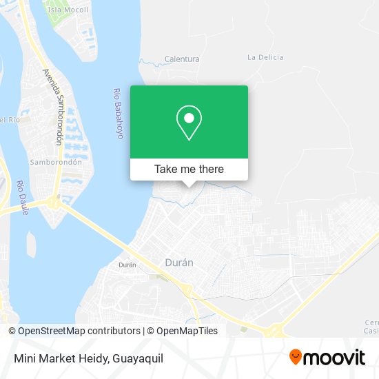 Mini Market Heidy map