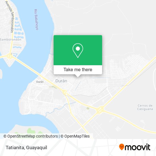 Mapa de Tatianita