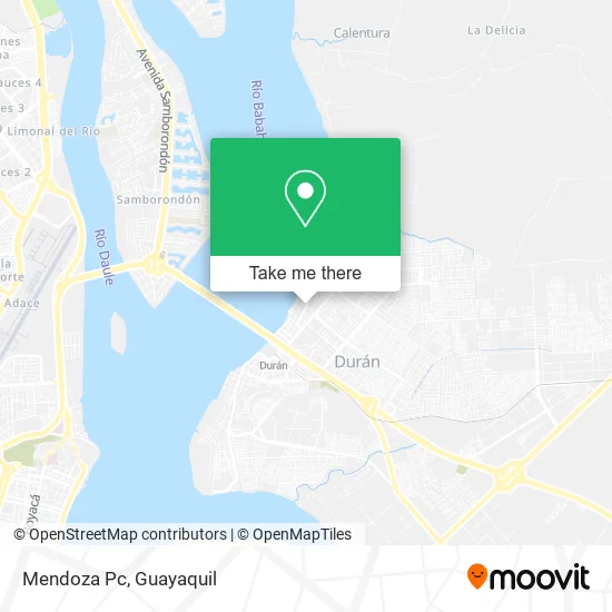 Mendoza Pc map