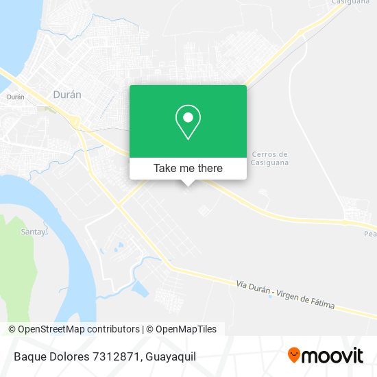 Baque Dolores 7312871 map