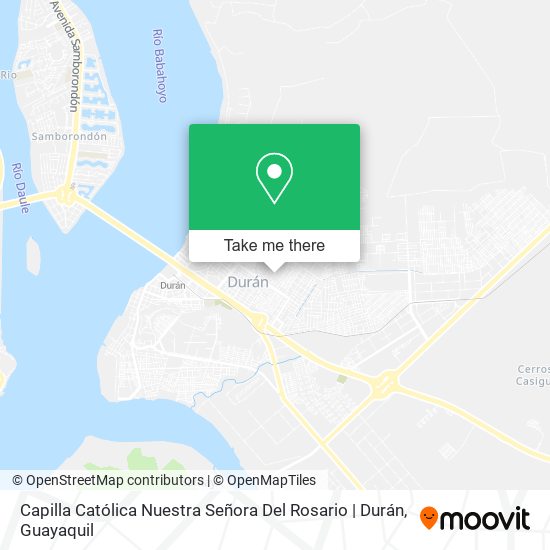 Capilla Católica Nuestra Señora Del Rosario | Durán map