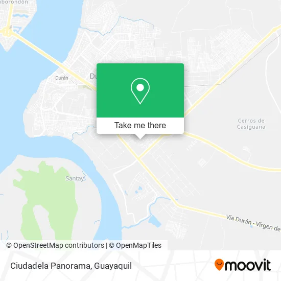 Mapa de Ciudadela Panorama