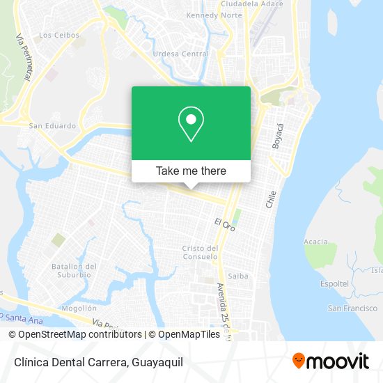Clínica Dental Carrera map