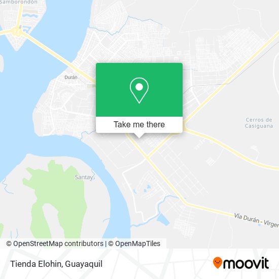 Tienda Elohin map