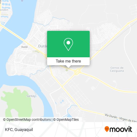 KFC map