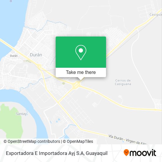 Exportadora E Importadora Ayj S.A map