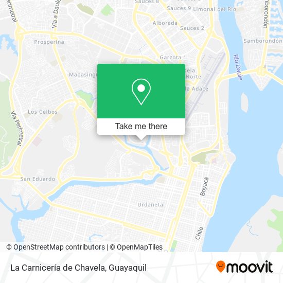La Carnicería de Chavela map