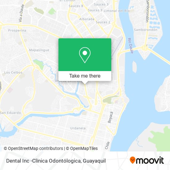 Dental Inc -Clínica Odontólogica map