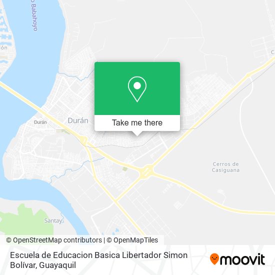 Escuela de Educacion Basica Libertador Simon Bolívar map