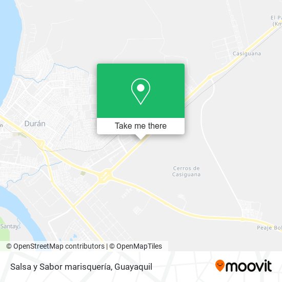 Salsa y Sabor marisquería map