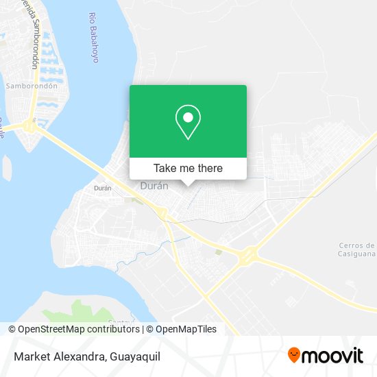 Mapa de Market Alexandra