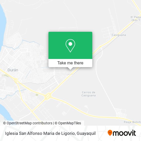 Iglesia San Alfonso Maria de Ligorio map
