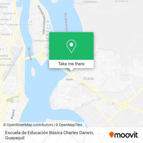 Escuela de Educación Básica Charles Darwin map