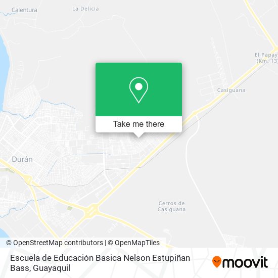 Escuela de Educación Basica Nelson Estupiñan Bass map