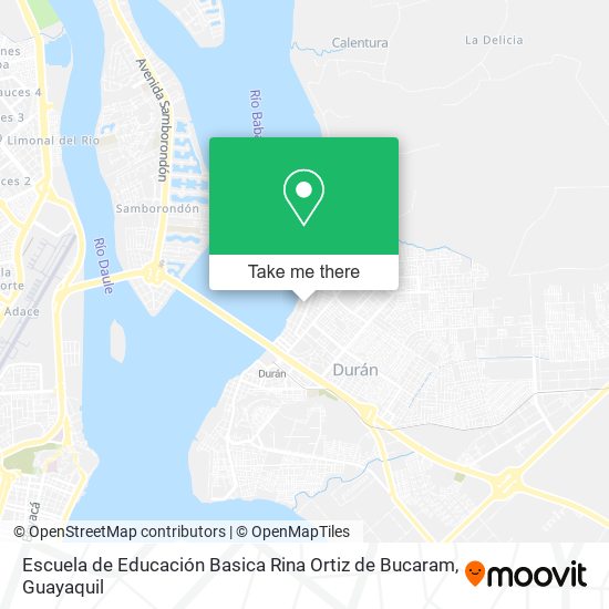 Escuela de Educación Basica Rina Ortiz de Bucaram map