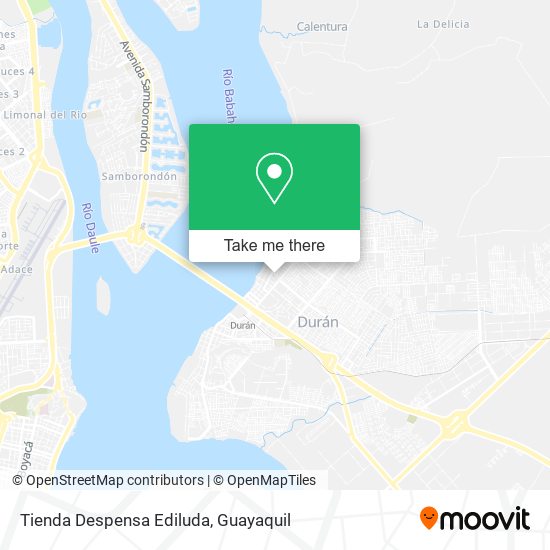 Tienda Despensa Ediluda map