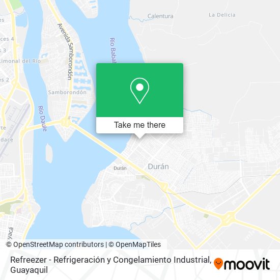 Refreezer - Refrigeración y Congelamiento Industrial map