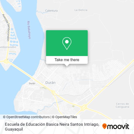 Escuela de Educación Basica Neira Santos Intriago map