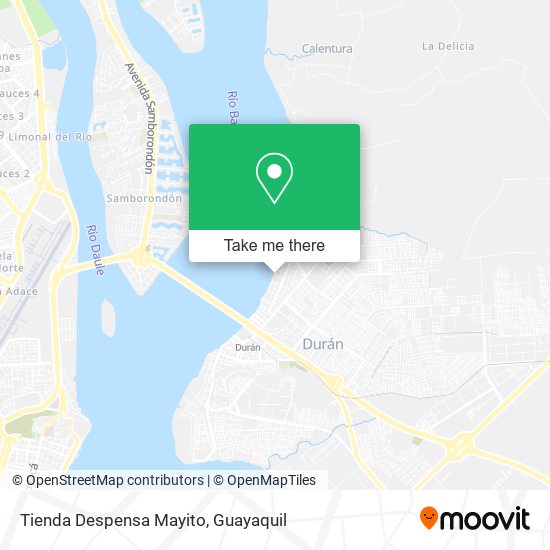 Tienda Despensa Mayito map