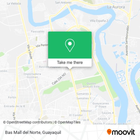 Bas Mall del Norte map
