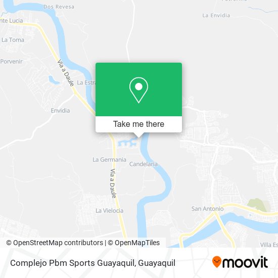 Complejo Pbm Sports Guayaquil map