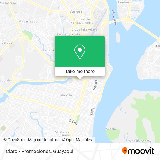Mapa de Claro - Promociones