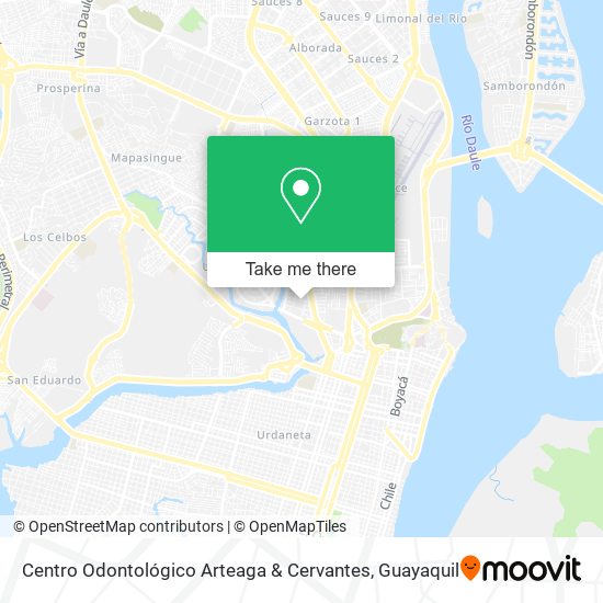 Mapa de Centro Odontológico Arteaga & Cervantes