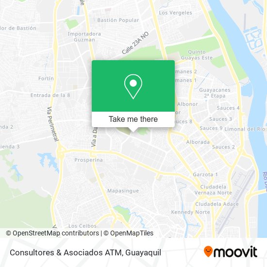 Mapa de Consultores & Asociados ATM