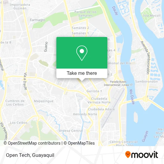 Open Tech map