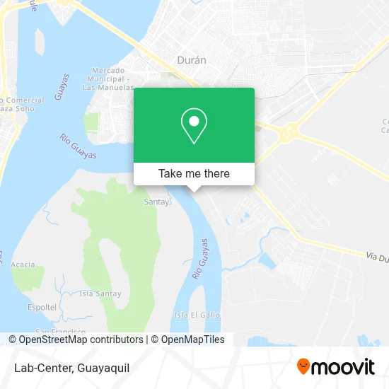 Lab-Center map